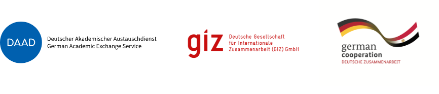 DAAD German Academic Exchange Service, GIZ Deutsche Gesellschaft für Internationale Zusammenarbeit, and German Cooperation